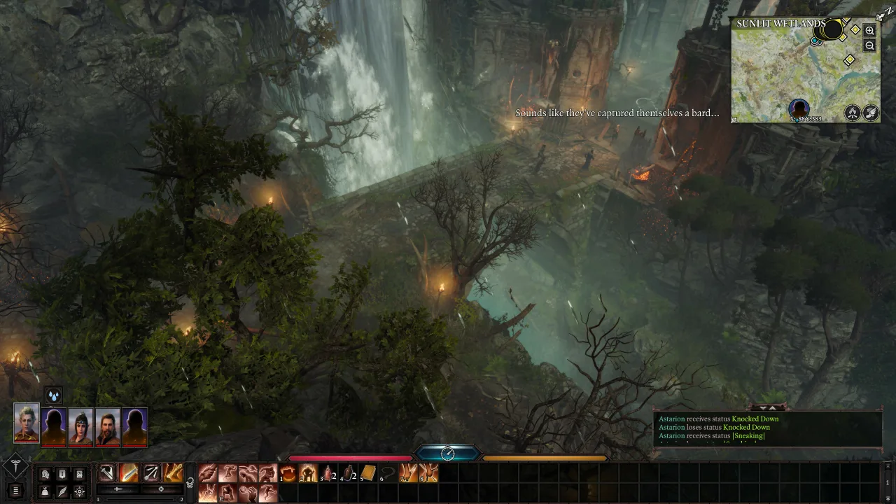 Cena do jogo Baldur's Gate 3