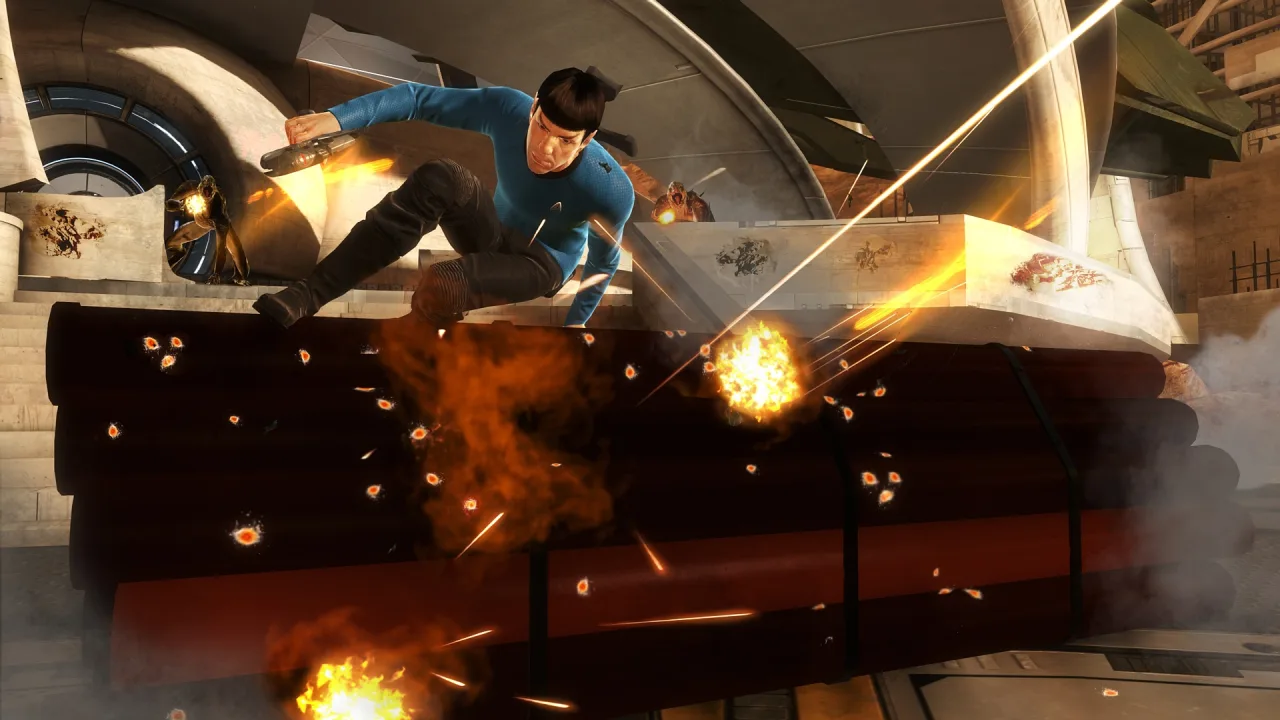 Cena do jogo Star Trek