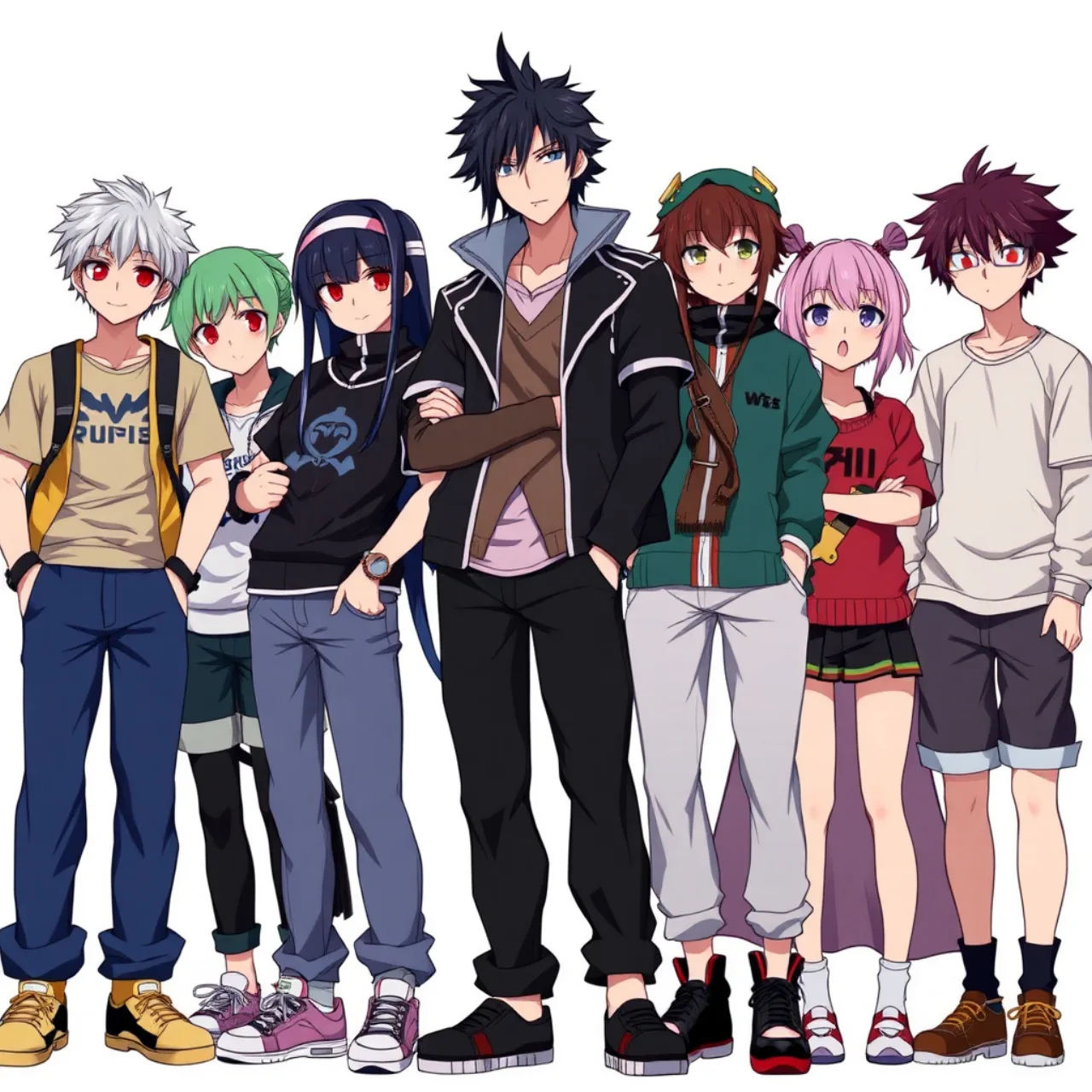 Imagem ilustrativa: Mebius Dust anuncia seis novos personagens da equipe LAMPs