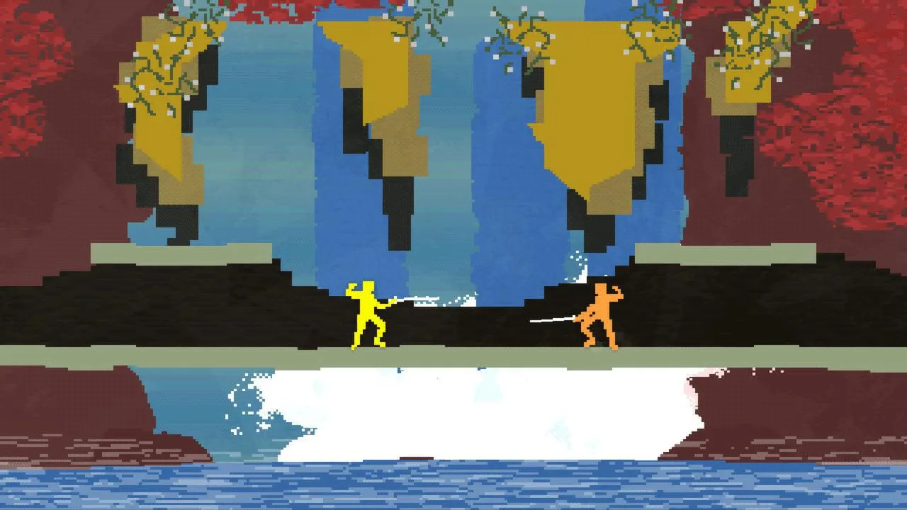Cena do jogo Nidhogg
