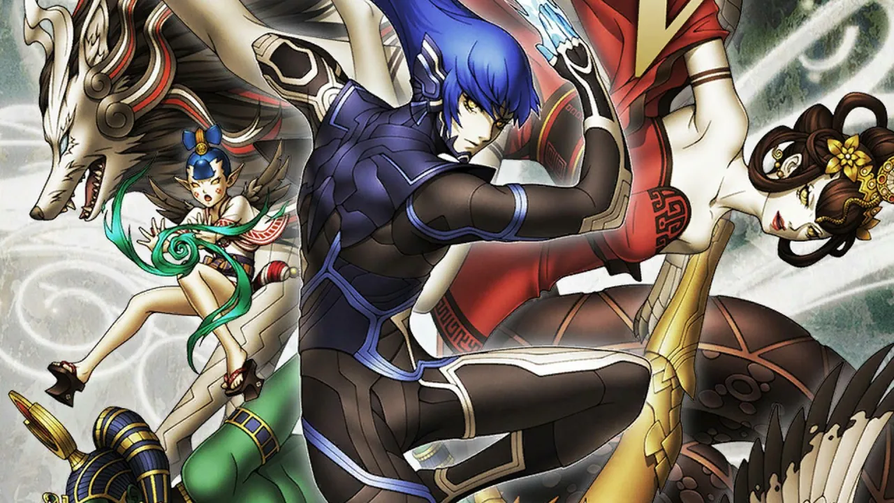 Cena do jogo Shin Megami Tensei V