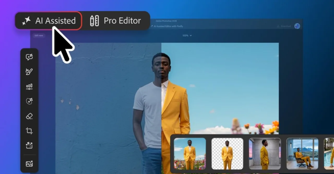 Imagem ilustrativa: Photoshop AI Assisted Editor: revolução ou risco para criadores?