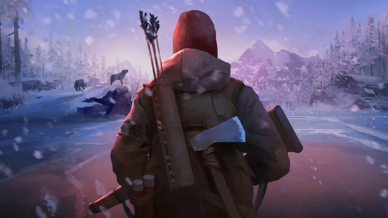 Cena do jogo The Long Dark