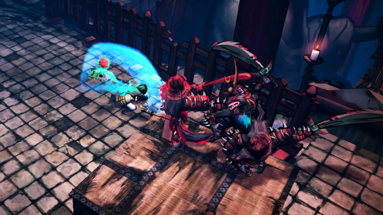 Cena do jogo K-pop Demon Hunters