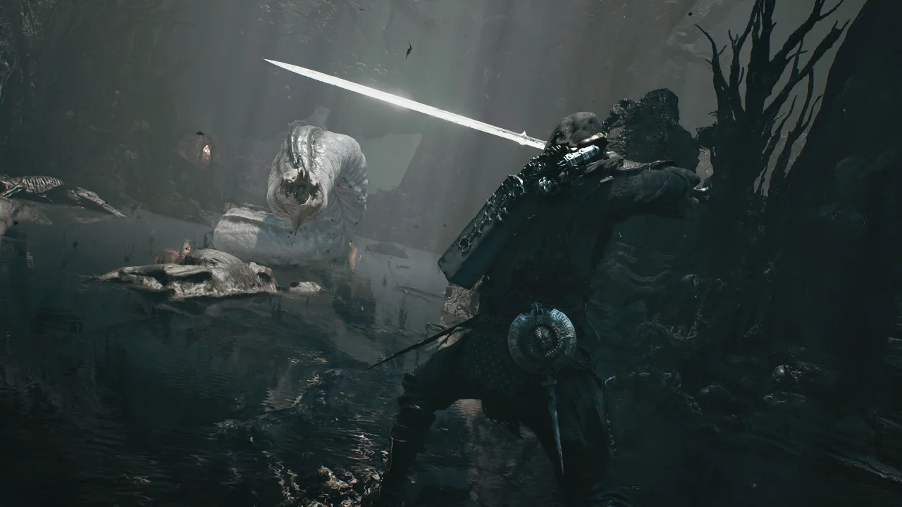 Cena do jogo Mortal Shell 2