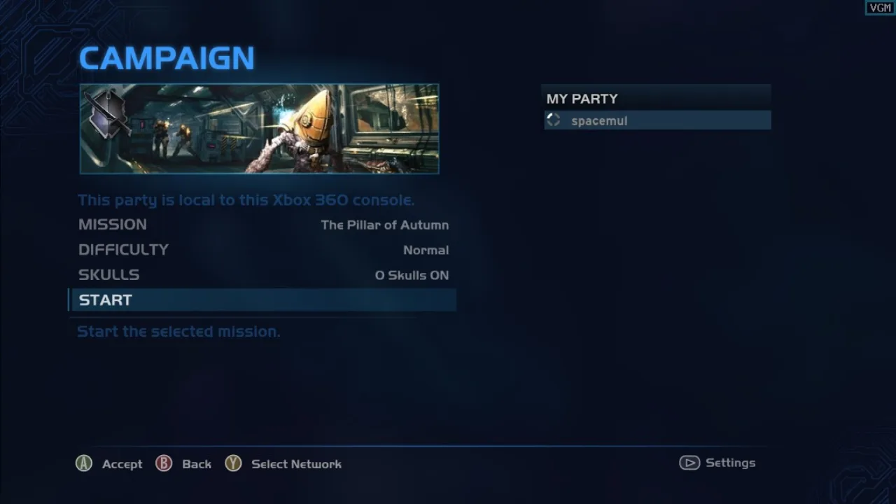 Cena do jogo Halo: Campaign Evolved