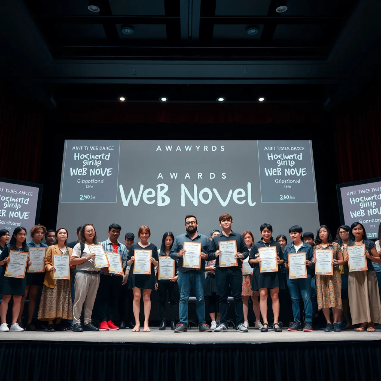Imagem ilustrativa: Naver Webtoon & Munpia 2026: quem ganhou o maior concurso de web novels?