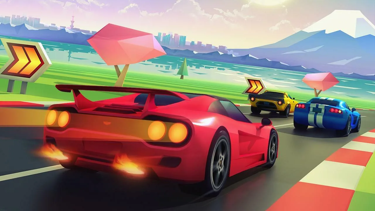 Cena do jogo Horizon Chase Turbo