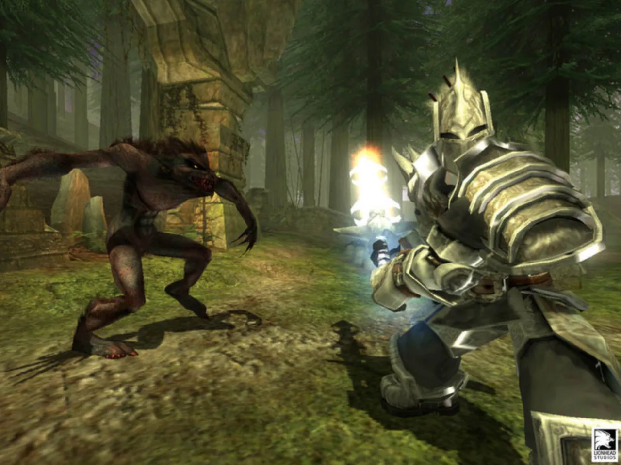 Cena do jogo Fable