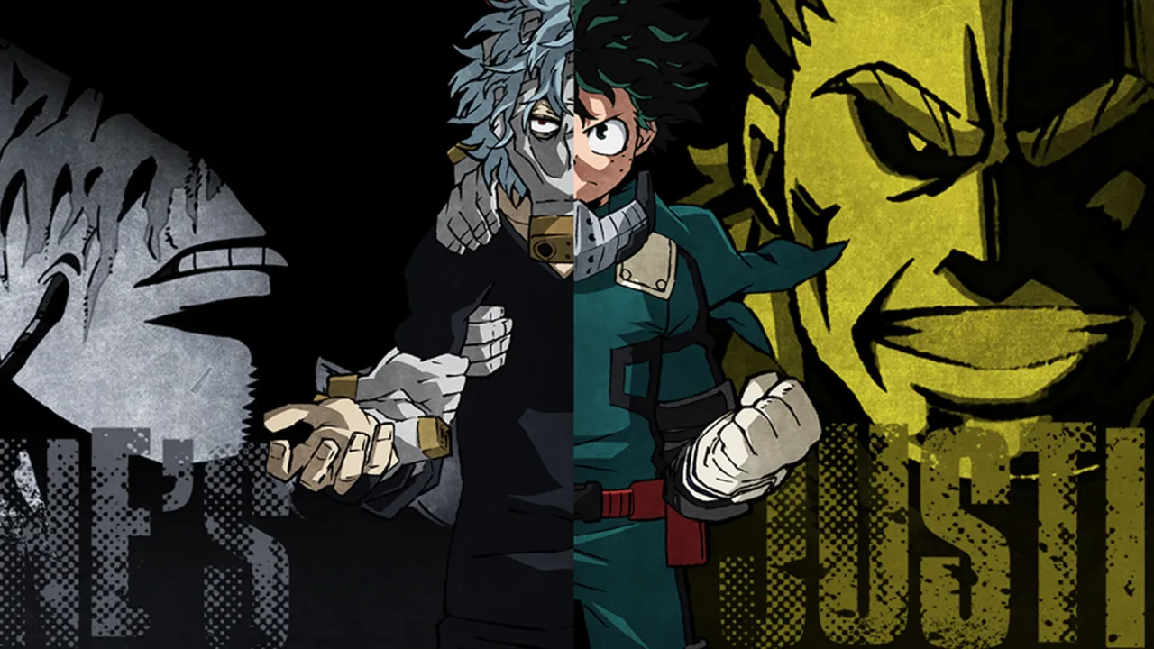 Cena do jogo My Hero Academia: All's Justice