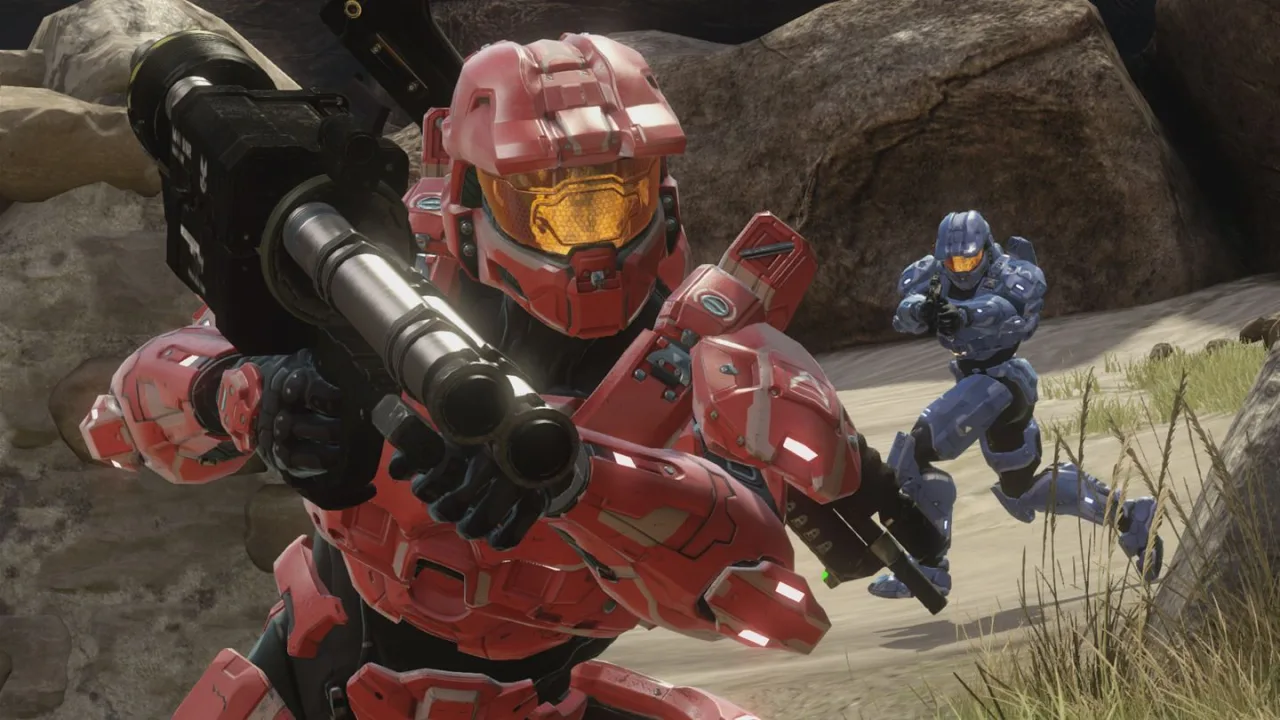 Cena do jogo Master Chief