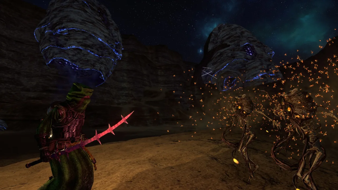 Cena do jogo Outward
