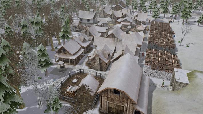 Cena do jogo Banished