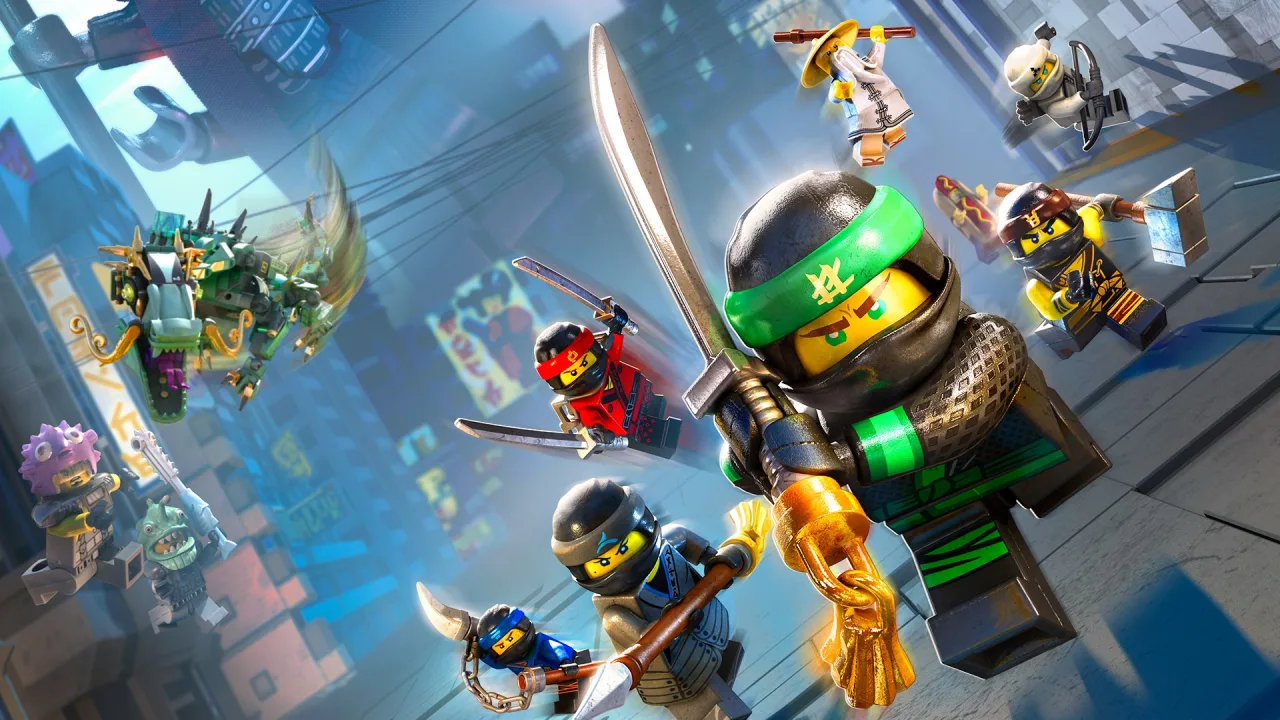 Cena do jogo LEGO Ninjago Movie Video Game