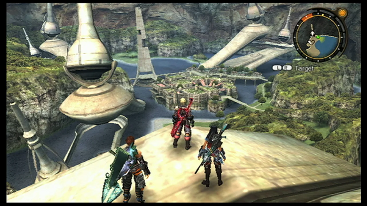 Cena do jogo Xenoblade Chronicles 2
