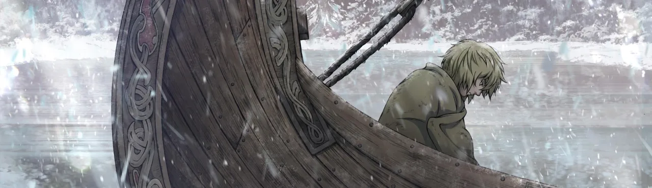 Cena do anime Vinland Saga