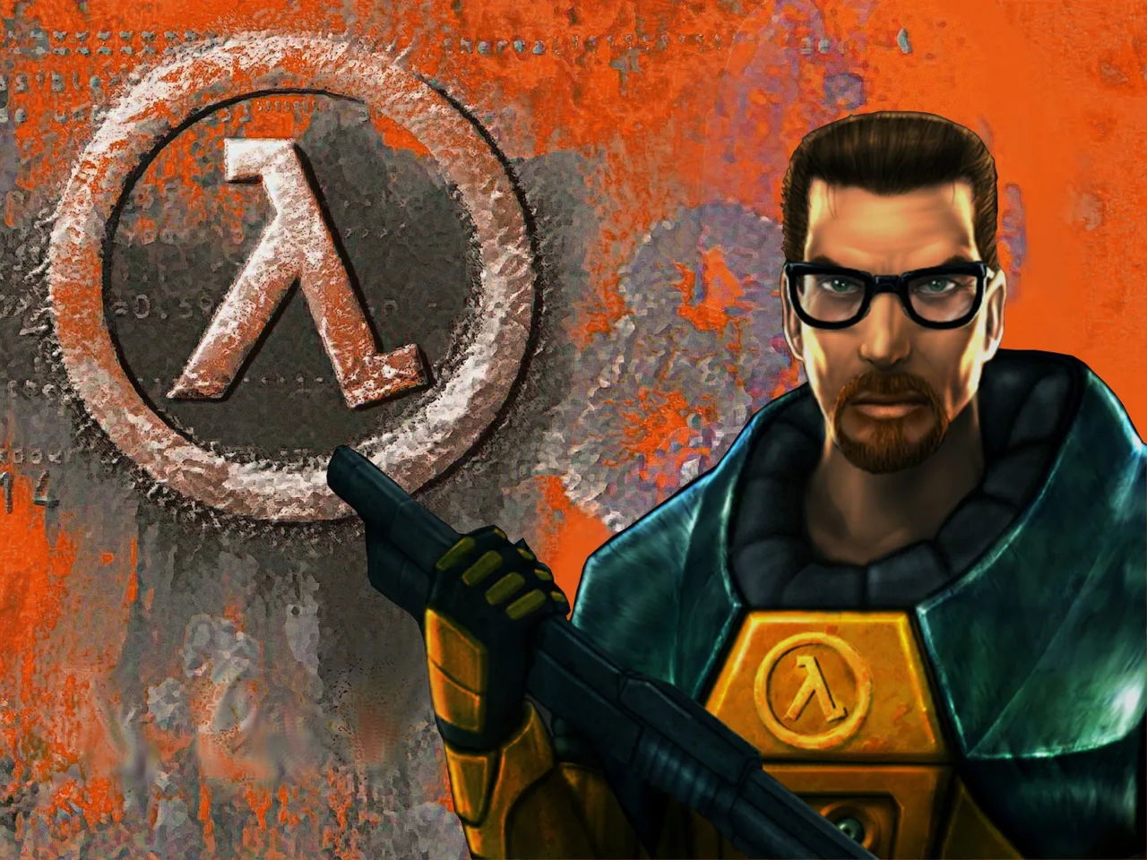 Cena do jogo Half-Life 3
