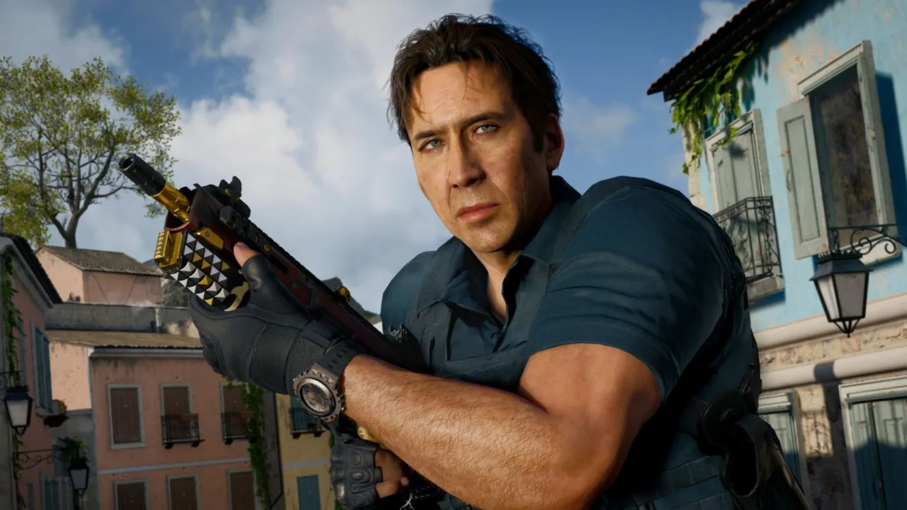Imagem ilustrativa: Nicolas Cage entra em Call of Duty: Black Ops 7 na Season 4