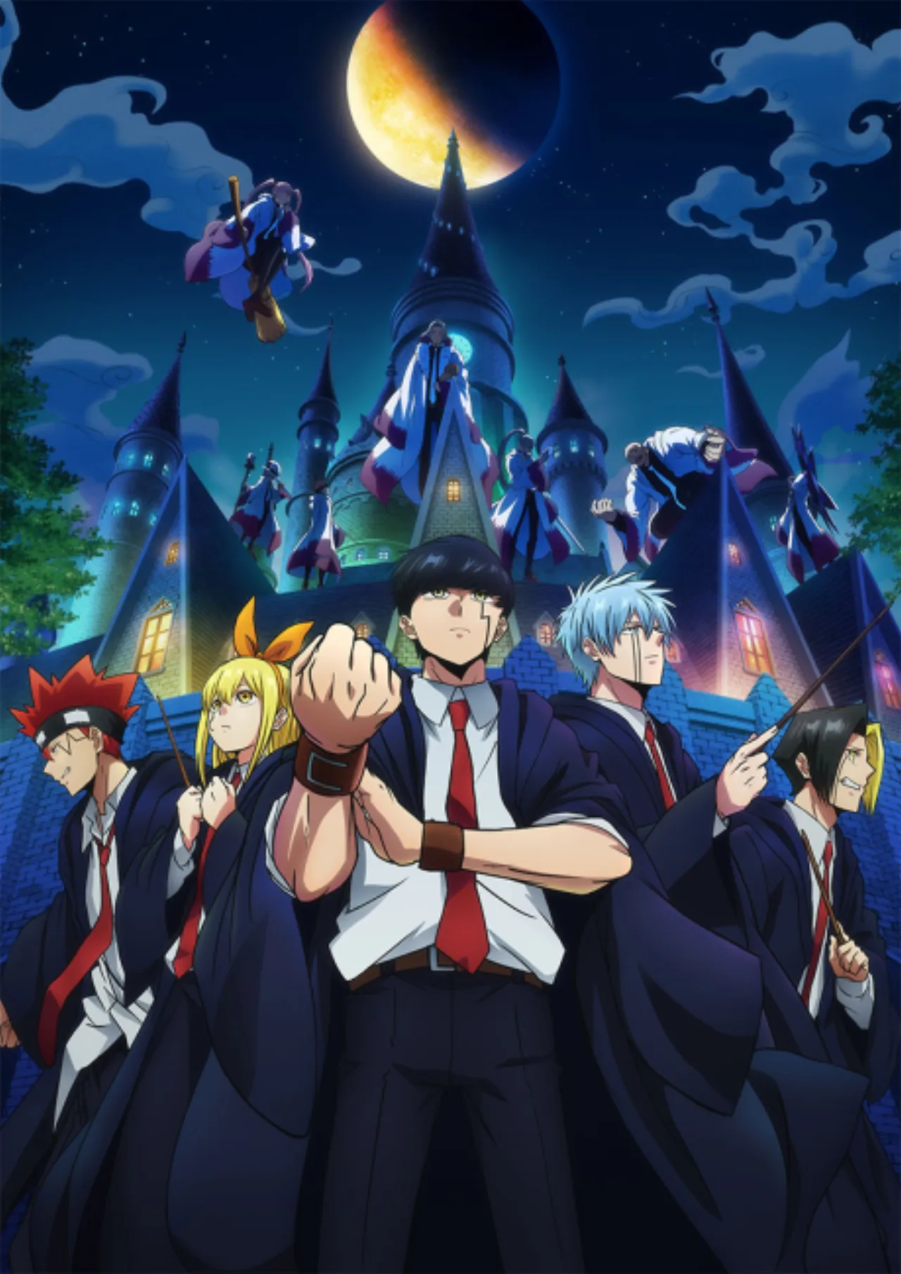 Cena do anime Mashle: Magic and Muscles