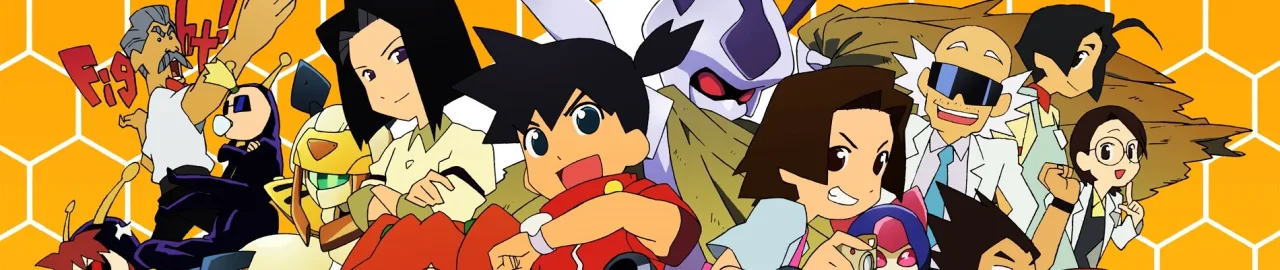 Cena do anime Medabots