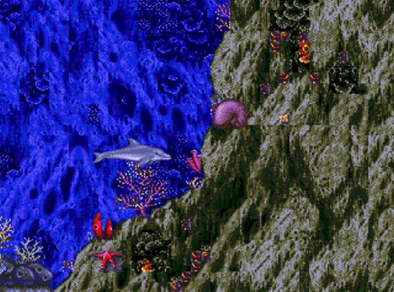 Cena do jogo Sega Genesis