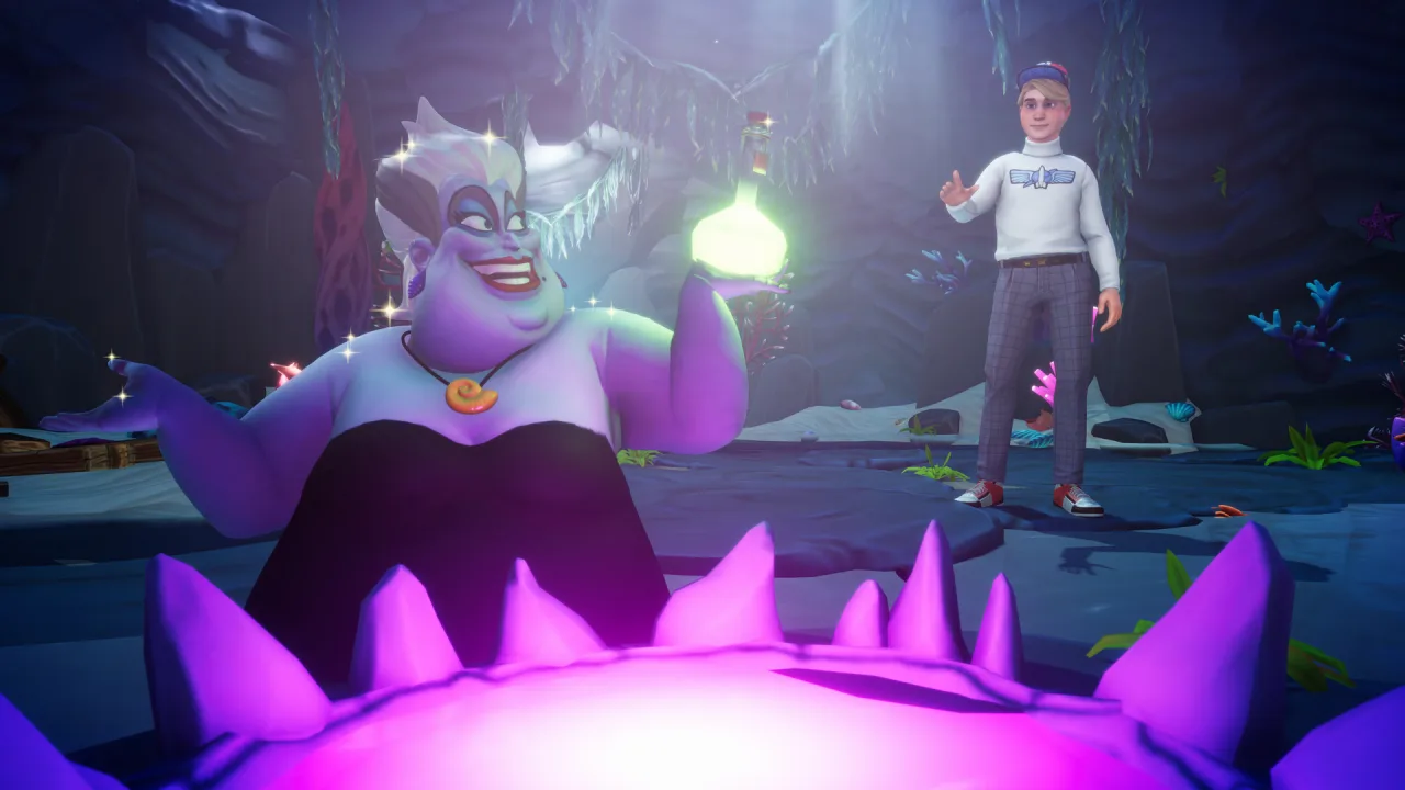 Cena do jogo Disney Dreamlight Valley