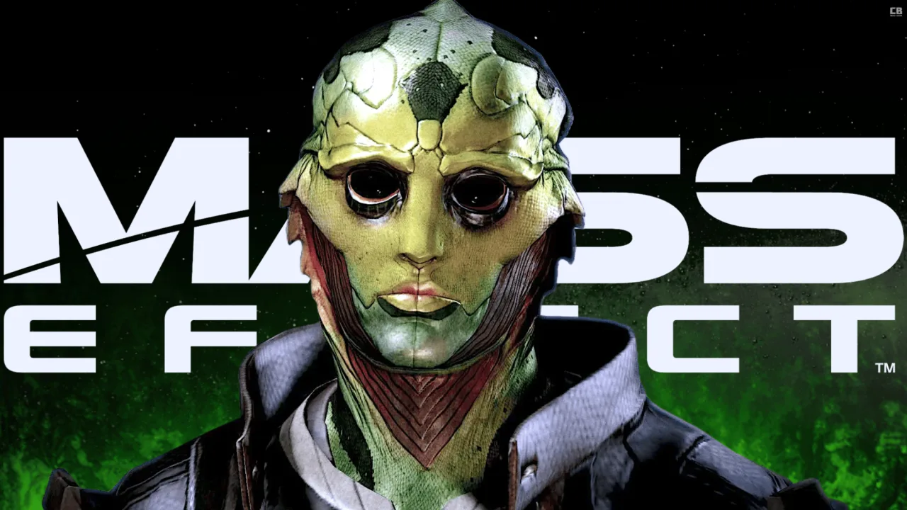 Capa de Mass Effect Legendary Edition com o logotipo N7 ao lado do selo do eBay exibindo US$125