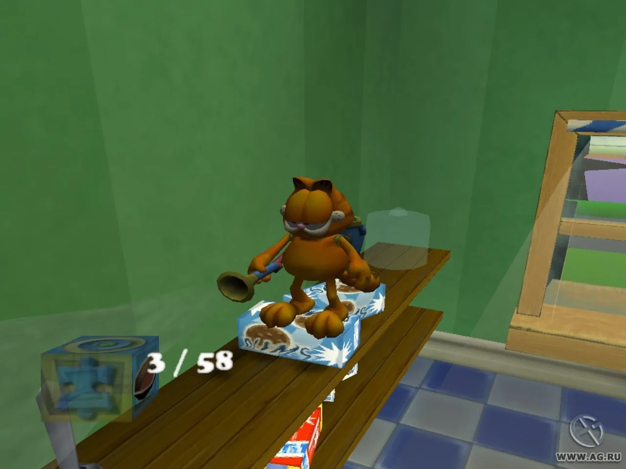 Imagem ilustrativa: Garfield: Escape from Monday traz pesadelo de vegetais aos consoles