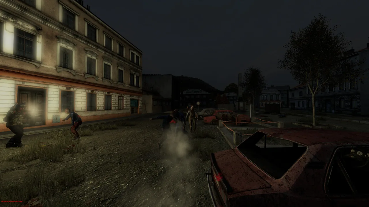 Cena do jogo DayZ