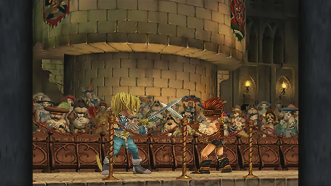 Cena do jogo Final Fantasy Resonance