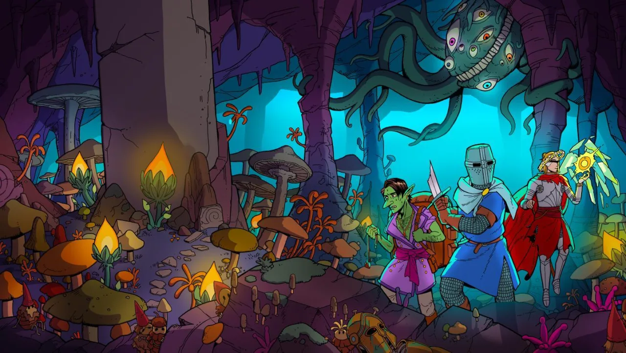 Cena do jogo Esoteric Ebb