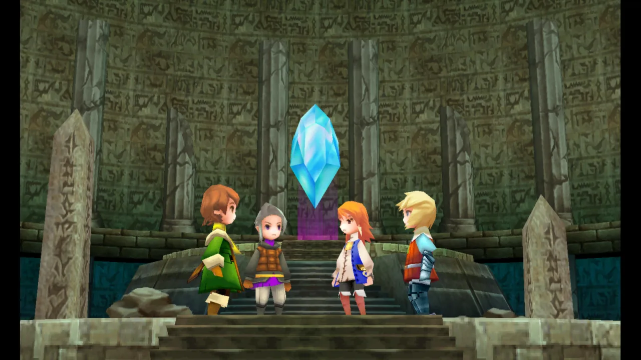 Cena do jogo Final Fantasy VII Remake