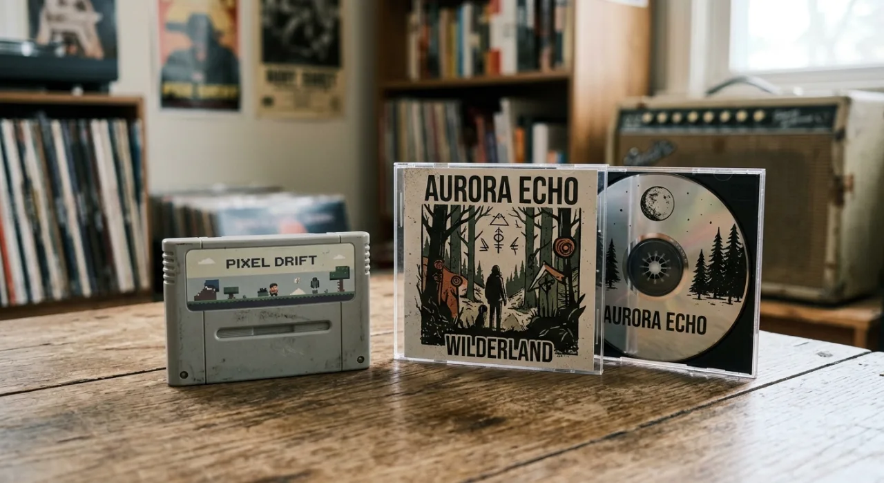 Imagem ilustrativa: Pillow Fort lança álbum em cartucho GBA: por que isso importa?