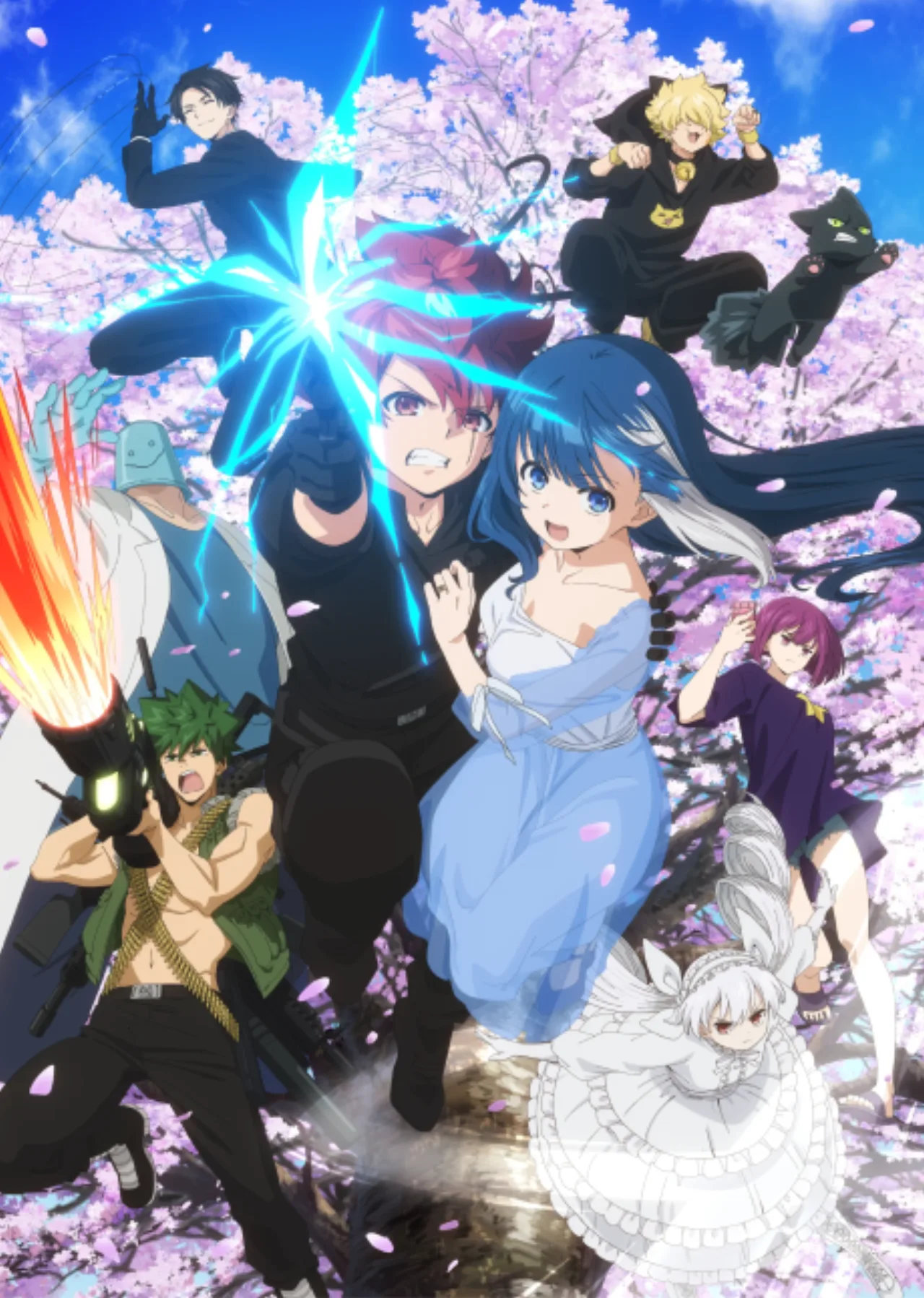 Cena do anime Mission: Yozakura Family