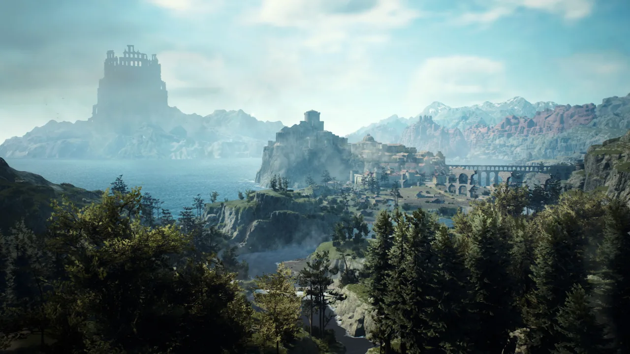 Cena do jogo Dragon's Dogma 2