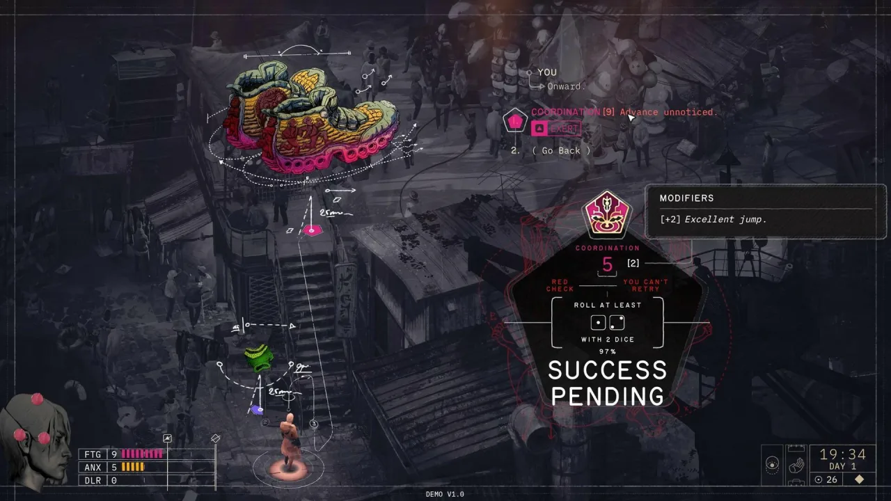 Cena do jogo Zero Parades: For Dead Spies