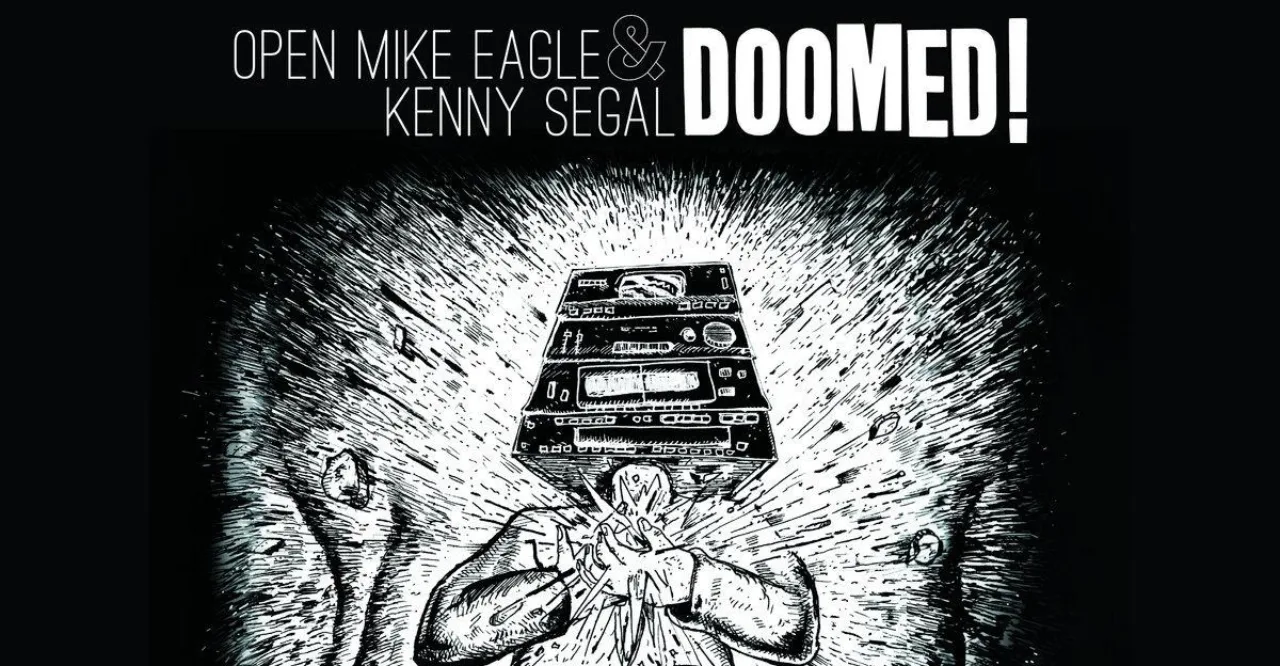 Imagem ilustrativa: Open Mike Eagle & Kenny Segal: Por que 'DOOMED!' pode ser o álbum de breakup mais ousado da cena hip