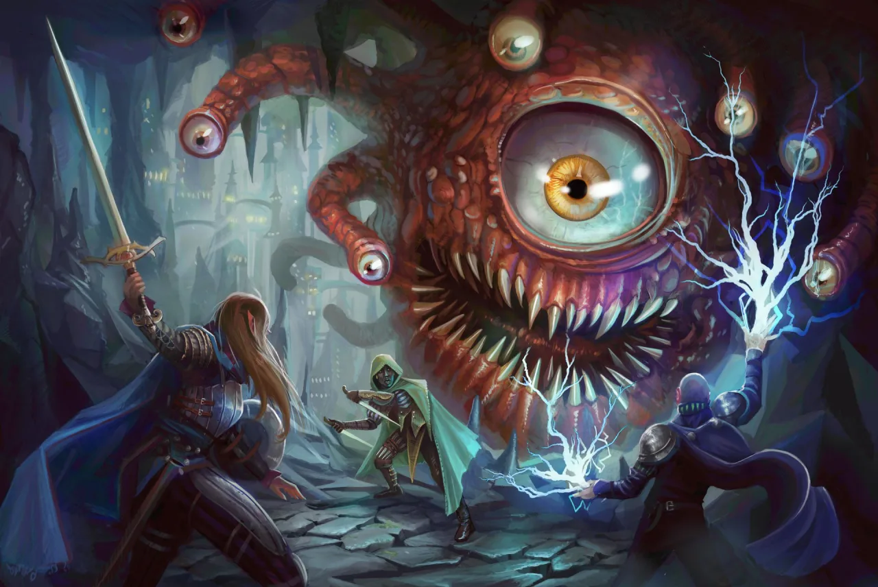 Cena do jogo Baldur's Gate II
