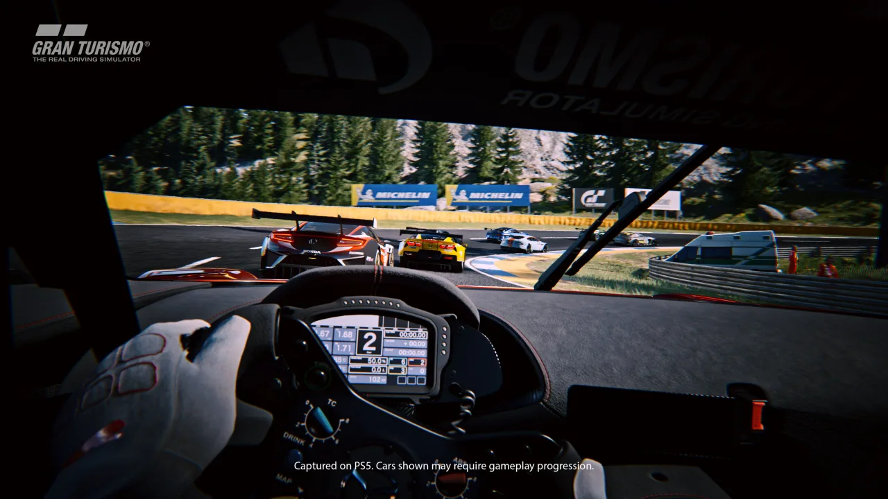 Cena do jogo Gran Turismo 7