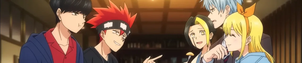 Cena do anime Mashle: Magic and Muscles