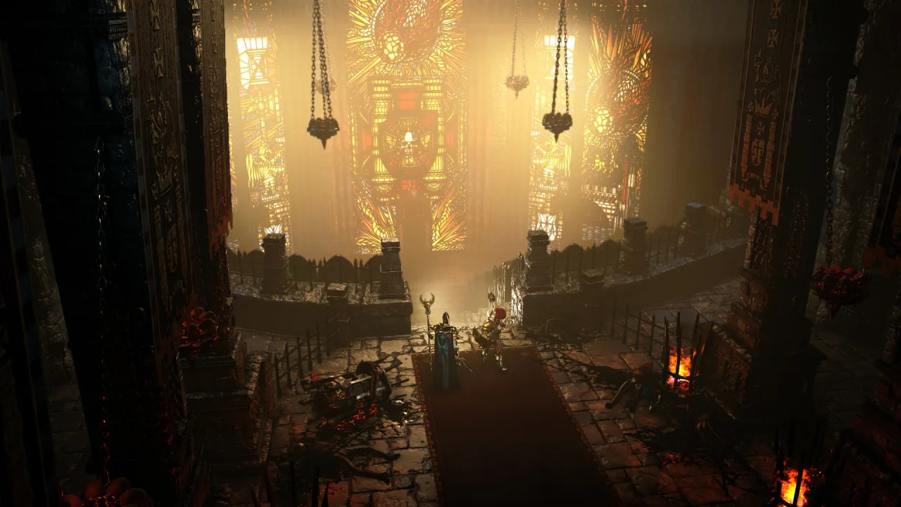 Cena do jogo Warhammer