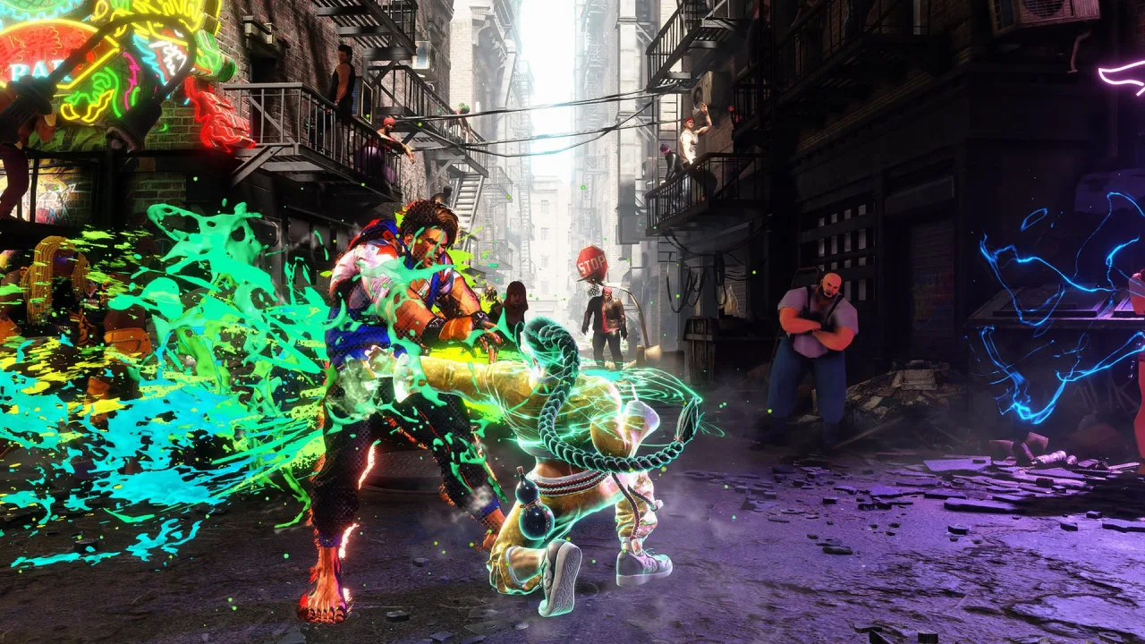 Cena do jogo Street Fighter 6