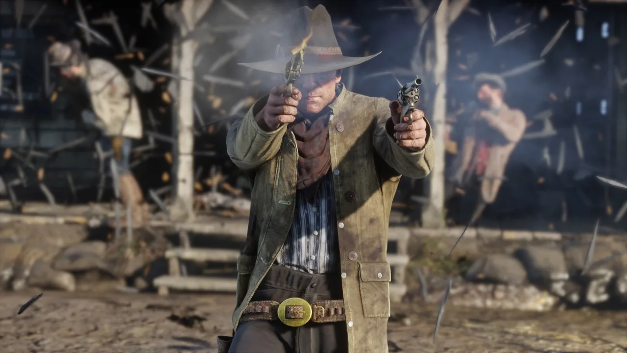 Cena do jogo Red Dead Redemption 2