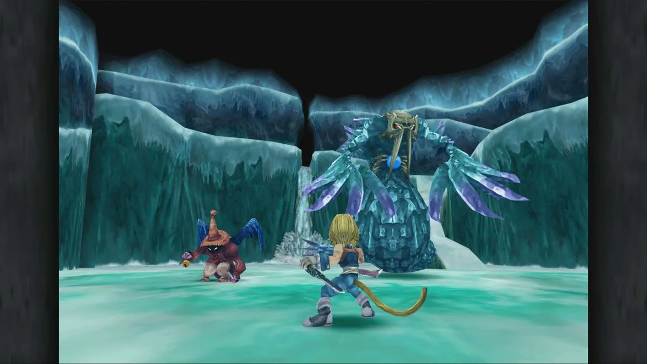 Cena do jogo Final Fantasy Resonance