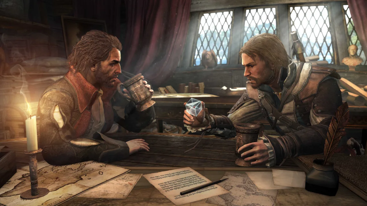 Cena do jogo Assassin's Creed Black Flag Resynced