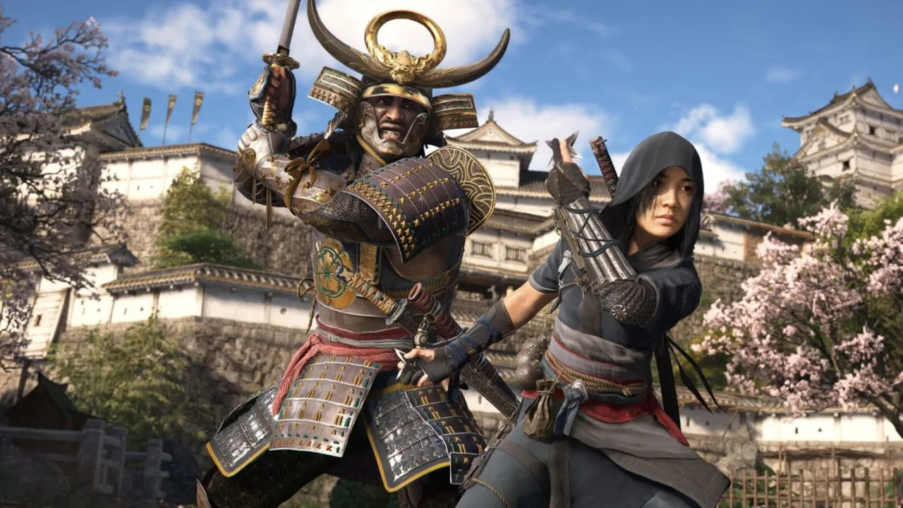 Cena do jogo Assassin’s Creed Shadows