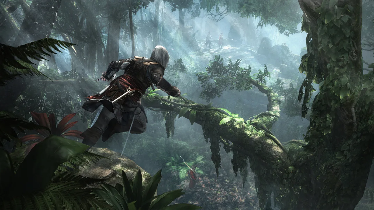 Cena do jogo Assassin's Creed: Black Flag Resynced