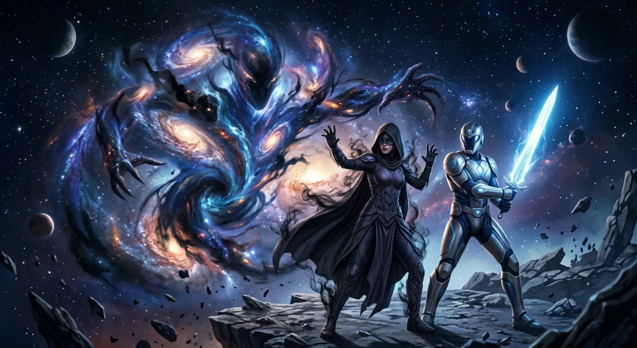 Imagem ilustrativa: Cloak & Dagger: o duo que sobreviveu ao ataque da Queen in Black – por que são tão poderosos?