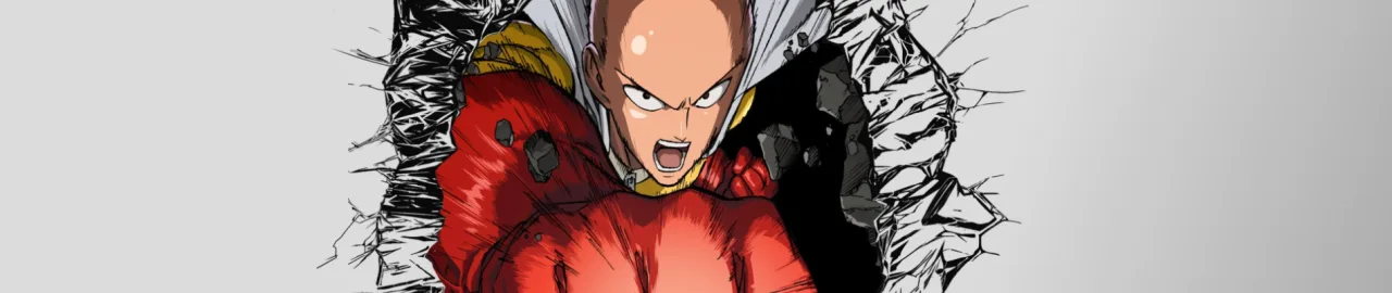 Cena do anime One-Punch Man