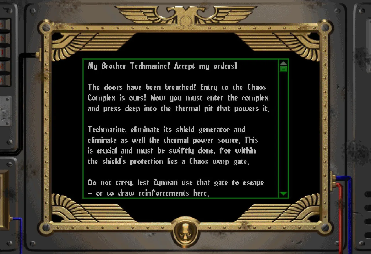 Imagem ilustrativa: Warhammer 40,000: Chaos Gate - Deathwatch e a sequencia tática confirmada